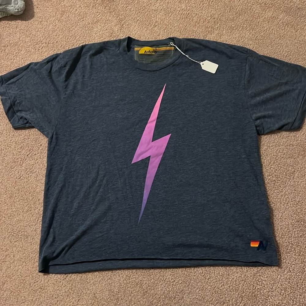 Aviator Nation boxy tee new with tags